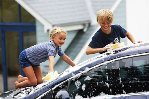 Rửa xe giúp giải phóng calo hiệu quả