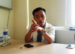 PGS.TS Phạm Anh Vũ chia sẻ thông tin về 3 ca phẫu thuật thành công .