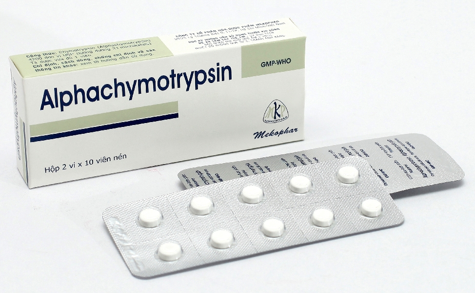Cách dùng thuốc Alphachymotrypsin