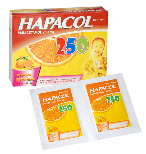 Lưu ý khi sử dụng thuốc Hapacol
