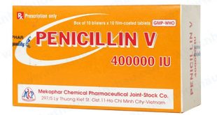 Hướng dẫn sử dụng thuốc Penicillin V đúng cách