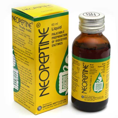 Cần lưu ý điều gì khi sử dụng men tiêu hóa Neopeptine?