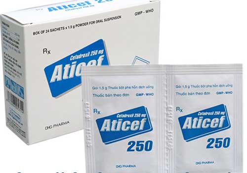 Làm sao để sử dụng thuốc kháng sinh Aticef 250 an toàn?