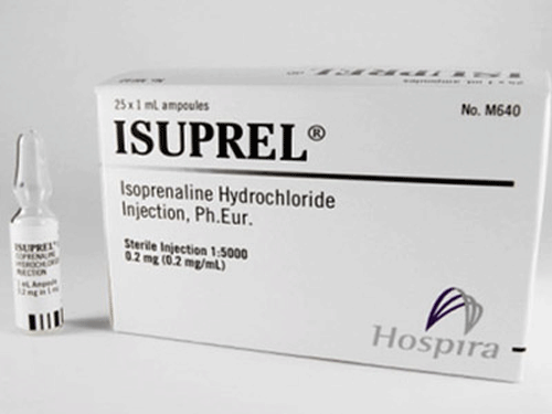 Tác dụng của thuốc Isoprenalin